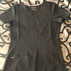 HeartSoul Black scrub set